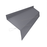 Ламель-Жалюзи 60мм 135/50/60 х 2500 (VALORI Д-20-Grey\Grey-0.5)