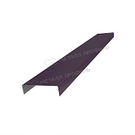 Планка декоративная на столб 40мм 20х42 х 2500 (VALORI-20-Violet-0.5)