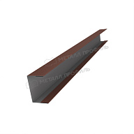 Планка стойки забора 40мм 30х40 х 3000 (VikingMP-01-8017-0.45)