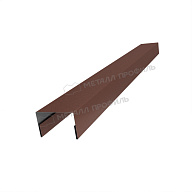 Планка крышки забора 40мм 30х45 х 3000 (VikingMP E-20-8017-0.5)
