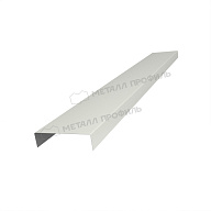 Планка декоративная на столб 60мм 17х62 х 2500 NormanMP (ПЭ-01-9010-0.5)