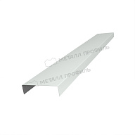 Планка декоративная на столб 40мм 20х42 х 3000 NormanMP (ПЭ-01-7035-0.5)