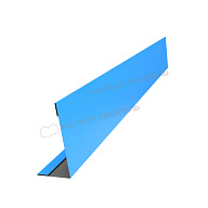 Планка угла усиливающая для забора 40х20 х 3000 NormanMP (ПЭ-01-5015-0.5)