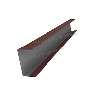 Планка стойки забора 60мм 35х60 х 3000 (VikingMP E-20-RR32-0.5)
