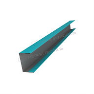 Планка стойки забора 40мм 30х40 х 3000 (ПЭ-01-5021-0.45)