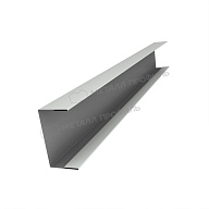 Планка стойки забора 60мм 35х60 х 2000 (ПЭ-01-9003-0.45)