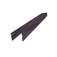 Планка крышки забора 40мм 30х45 х 3000 (VALORI-20-Violet-0.5)